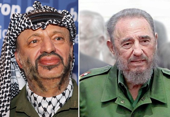 Arafat and Castro