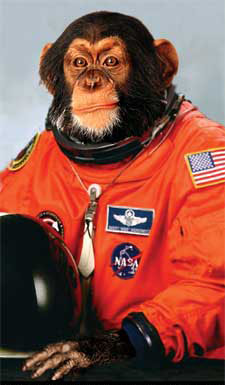Heroic Space Monkey  