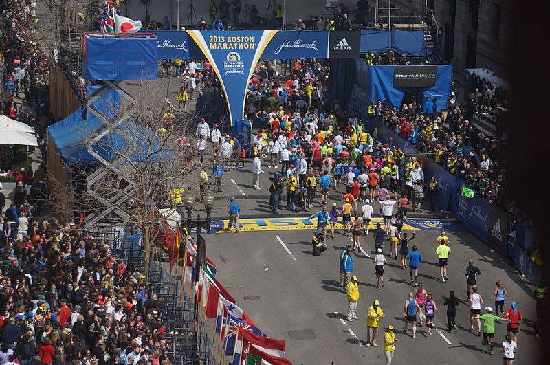 Boston Marathon - Image: Wikimedia Commons 