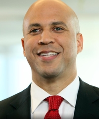 Sen. Cory Booker Senator from New Jersey, Democrat (half Jew)