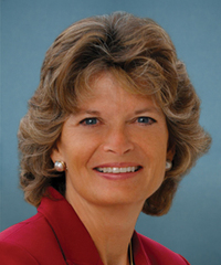 Sen. Lisa Murkowski Senator from Alaska, Republican (half Jew)